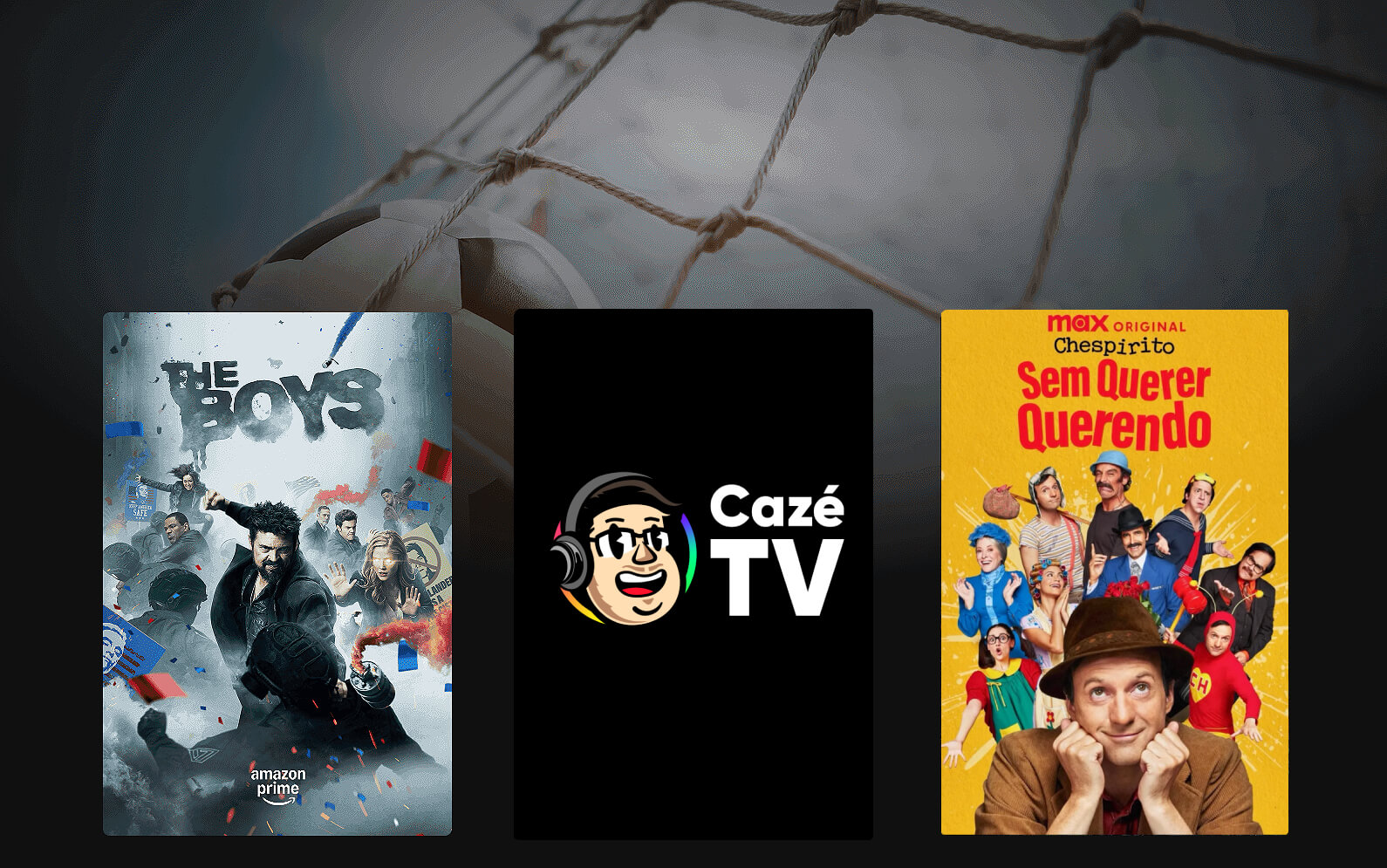 Grade de canais ao vivo na TV