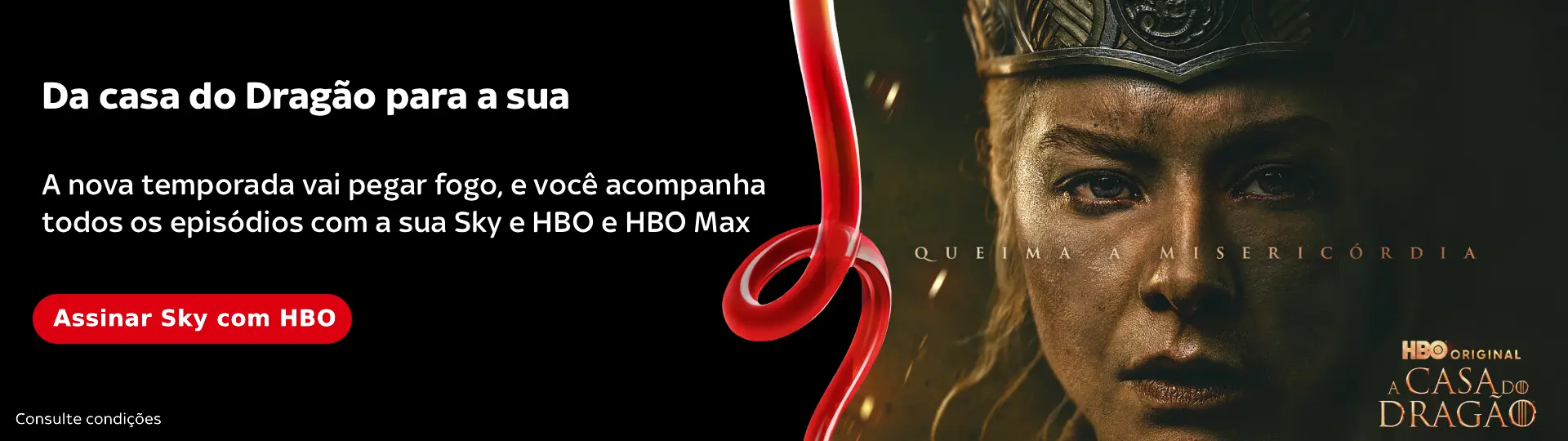 A Casa do Dragão e HBO na Sky